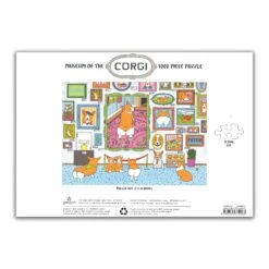 Museum Of The Corgi - 1000 Piece Puzzle -Boutique De Cadeaux 22 921b1728 a416 4df8 8540 eaab2e8d0eb5