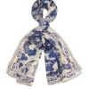 Scarf Giant Willow Blue
