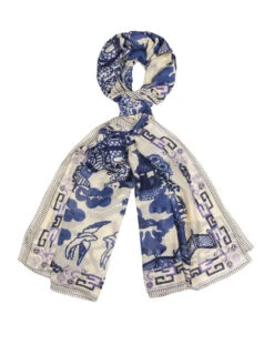 Scarf Giant Willow Blue