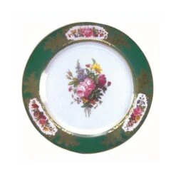 Sevres Green Tin Plate -Boutique De Cadeaux 3 d036c3f2 9314 4f90 a2d5 7618d39a1a9e