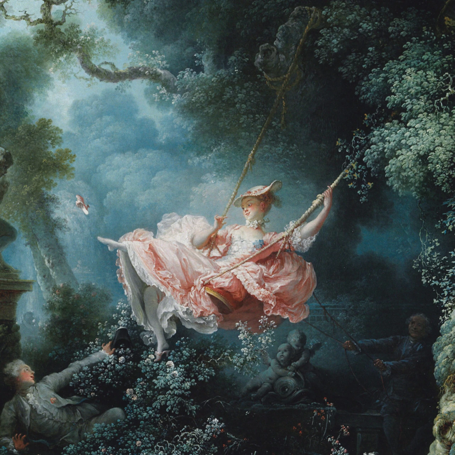 The Swing A3 Mounted Mini Print 4 The Swing A3 Mounted Mini Print – Image 2