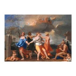 Devant -Boutique De Cadeaux A Dance to the Music of Time Nicolas Poussin
