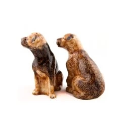 Border Terrier Salt And Pepper Shakers -Boutique De Cadeaux BorderTerriersaltandpepper2