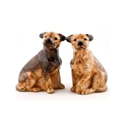 Border Terrier Salt And Pepper Shakers