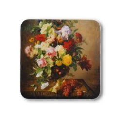 Coaster Flowers And Fruit