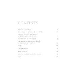 Gilded Interiors: Parisian Luxury And The Antique -Boutique De Cadeaux Contents