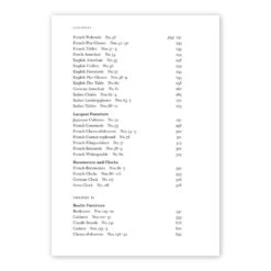 The Wallace Collection Catalogue Of Furniture - Paperback Edition -Boutique De Cadeaux Furniture Cat 6