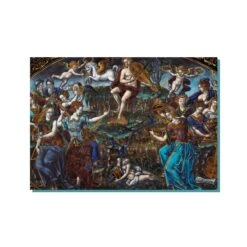 Apollo And The Muses Greetings Card