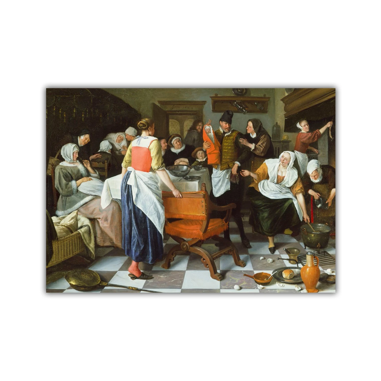 Celebrating A Birth Greetings Card 4 Celebrating A Birth Greetings Card – Image 2