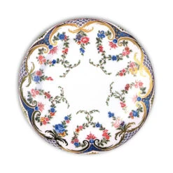 Garland Of Roses Decorative Tin Plate