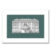 Hertford House Green Mounted Print By Michael Paul Lewis 2 Hertford House Green Mounted Print By Michael Paul Lewis -Boutique De Cadeaux Green