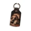Doubtful Crumbs Recycled Leather Keyring 1 Doubtful Crumbs Recycled Leather Keyring -Boutique De Cadeaux Landseerkeyring
