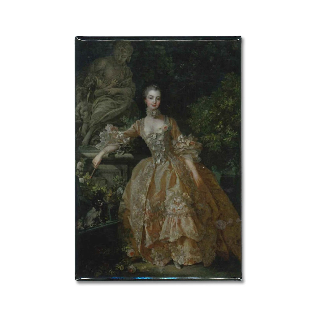 Madame De Pompadour Magnet 3 Madame De Pompadour Magnet