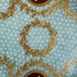 Sèvres Cotton Napkins By Kit Grover -Boutique De Cadeaux NapkinGreencloseup