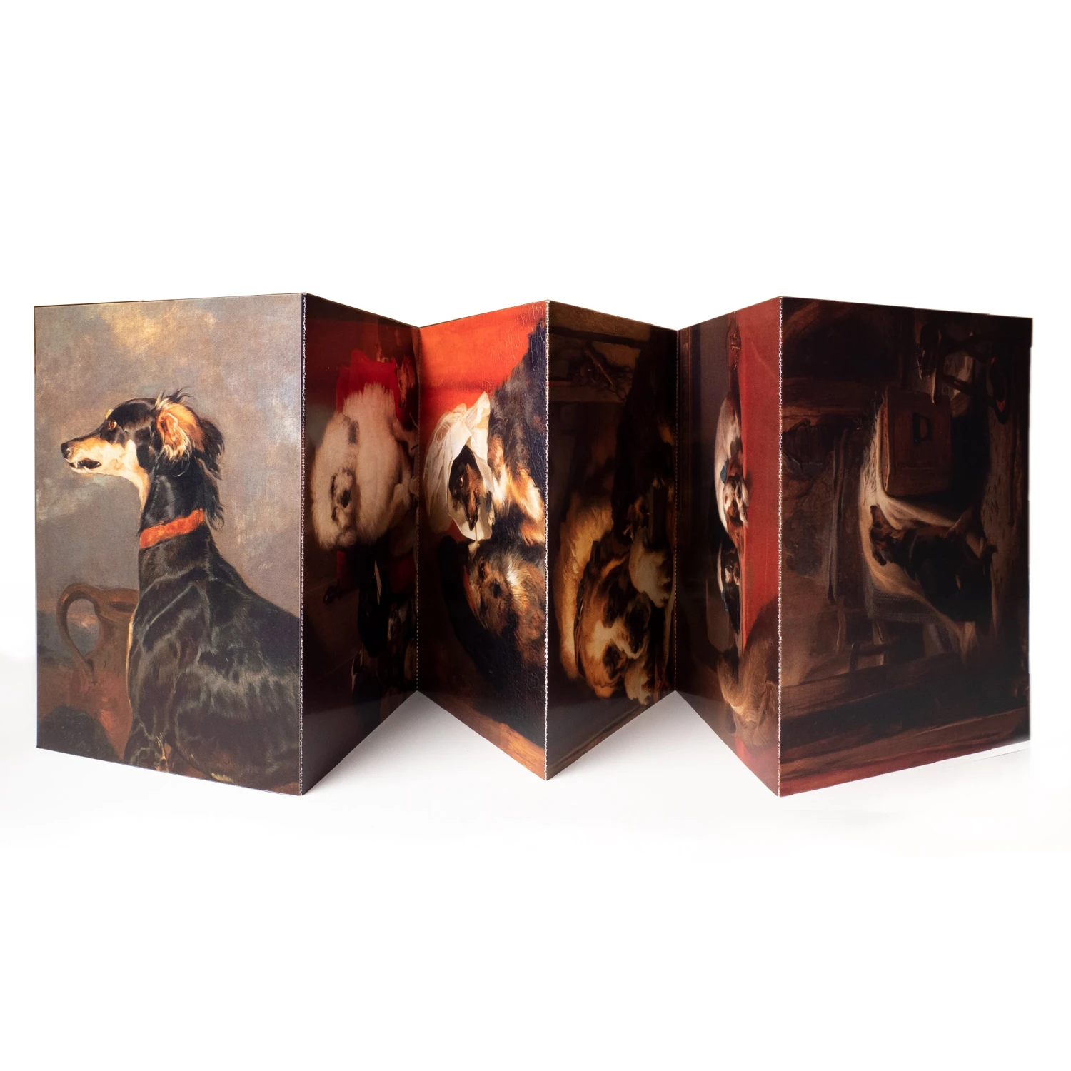 Portrait Of Dogs Concertina Postcard Pack 4 Portrait Of Dogs Concertina Postcard Pack – Image 2