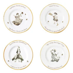 The Saddle Plate Series Dinner Plate Set - By Melody Rose