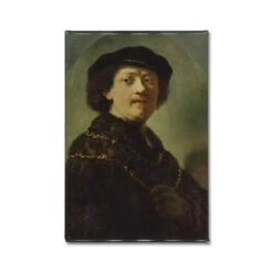 Self-Portrait In A Black Cap Magnet