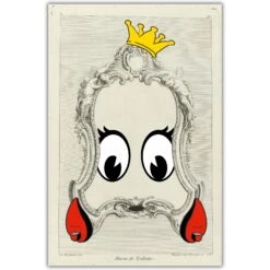 The Mirror Print By Kit Grover