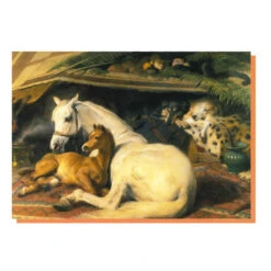 The Arab Tent Greetings Card