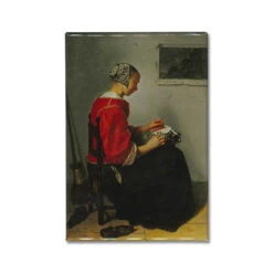 The Lace Maker Magnet