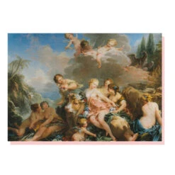 The Rape Of Europa Greetings Card