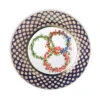 Three Garlands Decorative Tin Plate -Boutique De Cadeaux Three Garlands 1