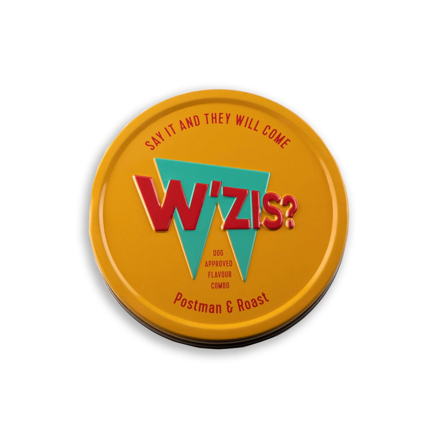 Treat Tin Yellow - Postman And Roast 4 Treat Tin Yellow - Postman And Roast – Image 2