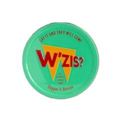 Treat Tin Green - Slipper And Biscuit