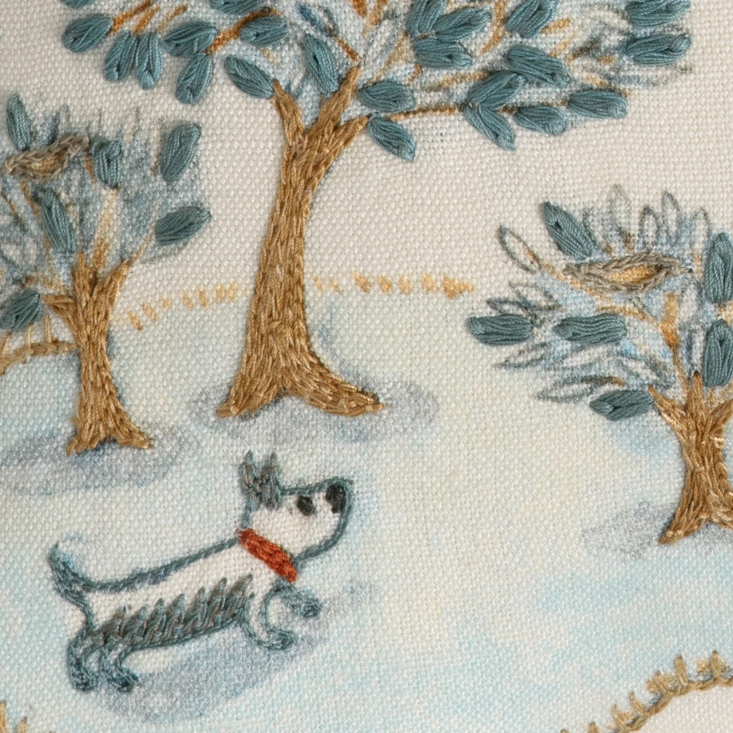 Dogs In A Park Cushion A 5 Dogs In A Park Cushion A – Image 3