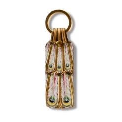 Peacock Keyring