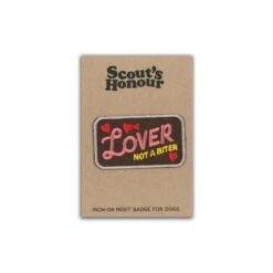 Lover Not A Biter Iron On Patch