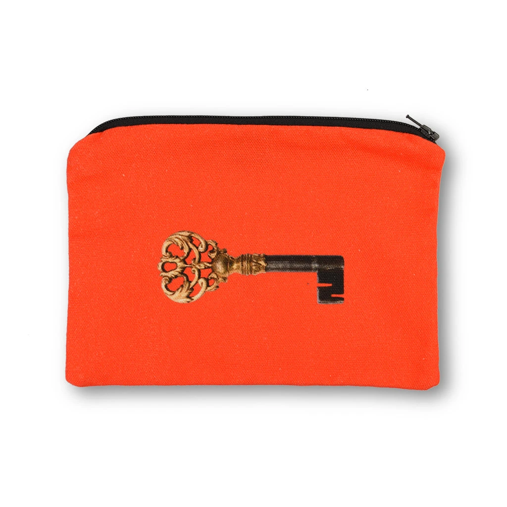Secretaire Cotton Pouch Coral 4 Secretaire Cotton Pouch Coral – Image 2
