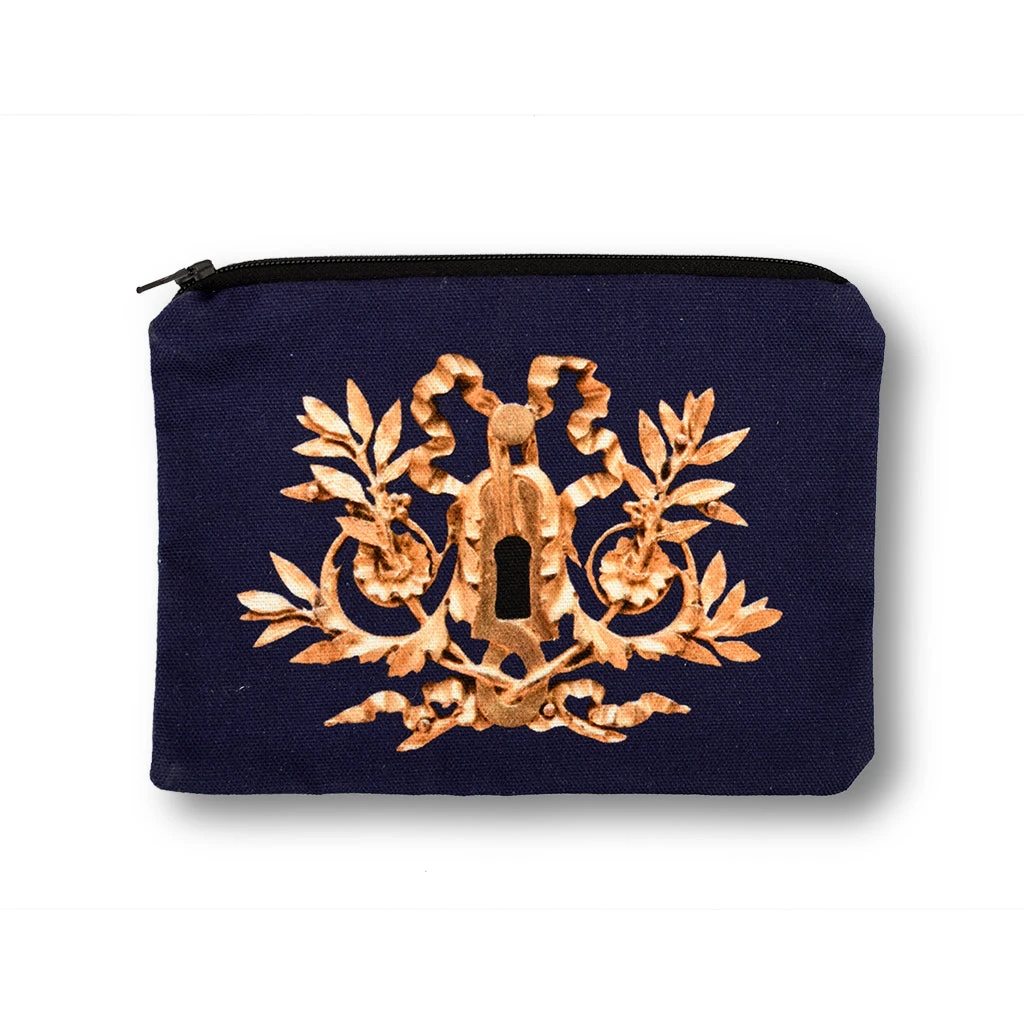 Secretaire Cotton Pouch Navy 3 Secretaire Cotton Pouch Navy