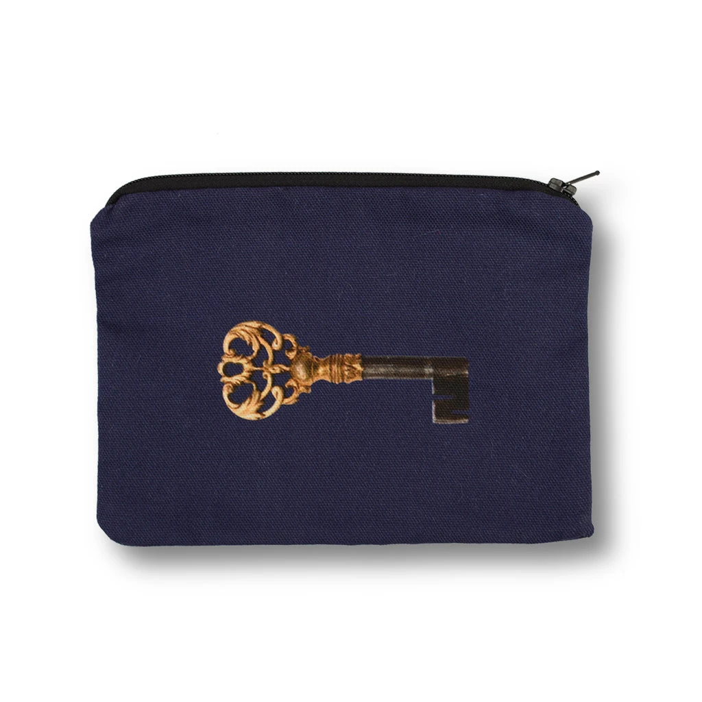 Secretaire Cotton Pouch Navy 4 Secretaire Cotton Pouch Navy – Image 2