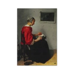 The Lace Maker Greetings Card